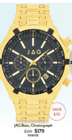 Angus & Coote JAG Boss, Chronograph offer