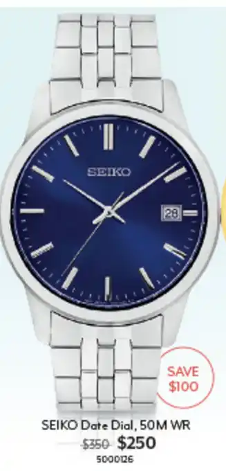 Seiko Date Dial