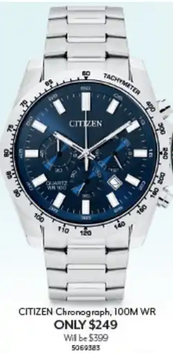 Angus & Coote CITIZEN Chronograph offer