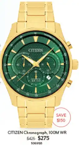 Angus & Coote CITIZEN Chronograph offer