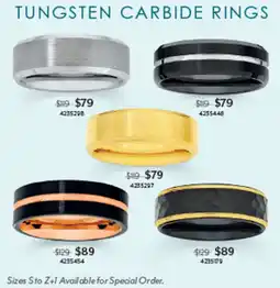 Angus & Coote Tungsten Carbide Ring offer