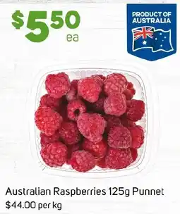 Foodland Australian Raspberries offer