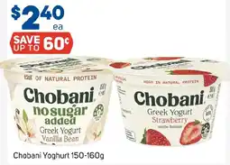 Foodland Chobani Yoghurt offer