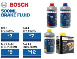 Burson Auto Parts Bosch brake fluid offer
