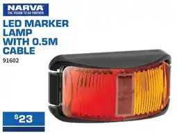 Burson Auto Parts Narva LED Marker Lamp with 0.5M Cable offer