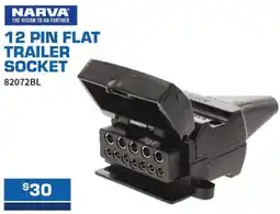 Burson Auto Parts Narva 12 Pin Flat Trailer Socket offer