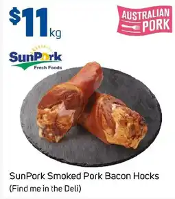 Foodland SunPork Smoked Pork Bacon Hocks offer