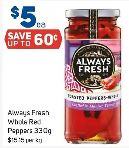 Foodland Always Fresh Whole Red Peppers offer