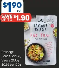 Foodland Passage Foods Stir Fry Sauce offer