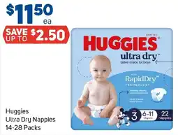 Foodland Huggies Ultra Dry Nappies offer