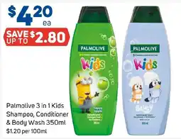 Foodland Palmolive 3 in 1 Kids Shampoo, Conditioner & Body Wash offer
