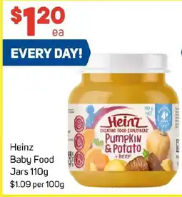 Foodland Heinz Baby Food Jars offer
