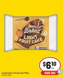 IGA Community Co Light Fruit Cake offer