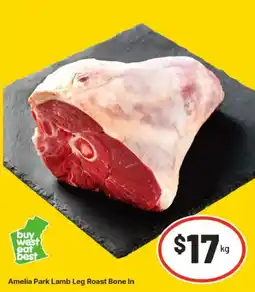 IGA Amelia Park Lamb Leg Roast Bone In offer