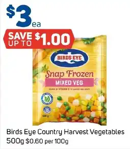 Foodland Birds Eye Country Harvest Vegetables offer