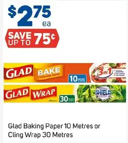 Foodland Glad Baking Paper or Glad Cling Wrap offer