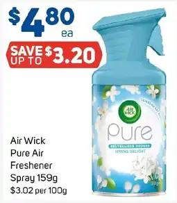 Foodland Air Wick Pure Air Freshener Spray offer