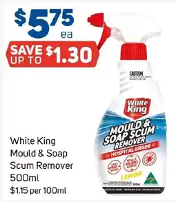 Foodland White King Mould & Soap Scum Remover offer
