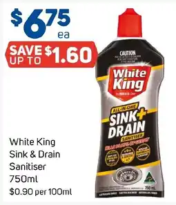 Foodland White King Sink & Drain Sanitiser offer