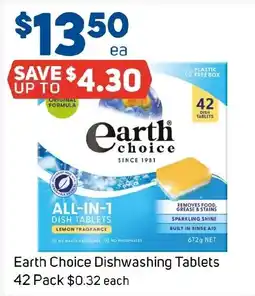 Foodland Earth Choice Dishwashing Tablets offer