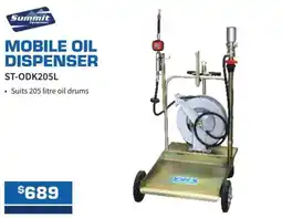 Burson Auto Parts Summit Mobile Oil Dispenser offer