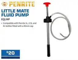 Burson Auto Parts Penrite Little Mate Fluid Pump offer