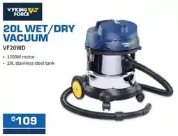 Burson Auto Parts Vyking Force 20L Wet/Dry Vacuum offer