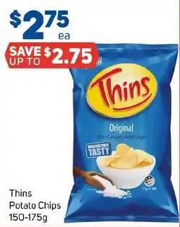 Foodland Thins Potato Chips offer
