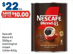 Foodland Nescafe Blend 43 offer