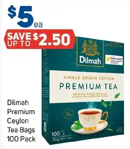 Foodland Dilmah Premium Ceylon Tea Bags offer