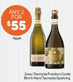 Foodland Jansz Tasmania Premium Cuvée Bird In Hand Tasmania Sparkling offer