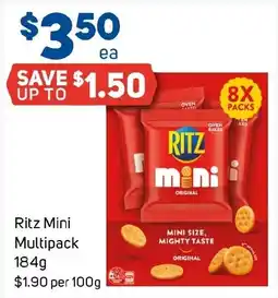 Foodland Ritz Mini Multipack offer