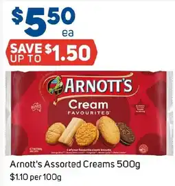 Foodland Arnott's Assorted Creams offer