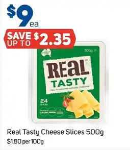 Foodland Real Tasty Cheese Slices offer