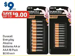 Foodland Duracell Everyday Alkaline Batteries offer