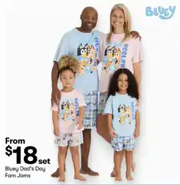 BIG W Bluey Dad's Day Fam Jams offer
