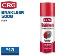 Burson Auto Parts CRC Brakleen Brake Parts Cleaner offer