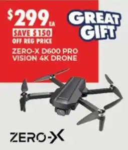 BCF Zero-X D600 Pro Vision 4K Drone offer