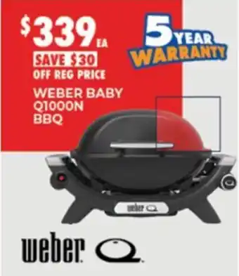 Weber Baby Q1000N BBQ