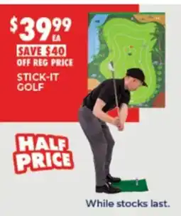 BCF Stick-It Golf offer
