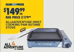 BCF All4Adventure Inset Cooking Pan Butane Stove offer