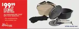 BCF All4Adventure 7.5Qt 6Pc Cast Iron Set offer