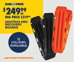 BCF Maxtrax MKII Recovery Boards offer