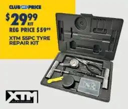 BCF XTM 55PC Tyre Repair Kit offer