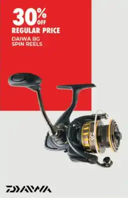 BCF Daiwa BG Spin Reels offer
