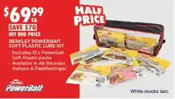 BCF Berkley Powerbait Soft Plastic Lure Kit offer