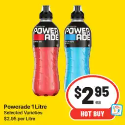 IGA Powerade 1 Litre offer