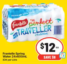 IGA Frantelle Spring Water offer