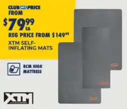 BCF XTM Self-Inflating Mats offer
