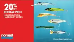 BCF Nomad Design Hardbody Lures offer